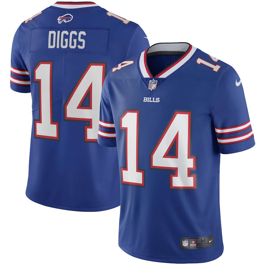 Men Buffalo Bills #14 Stefon Diggs Nike Royal Vapor Limited NFL Jersey